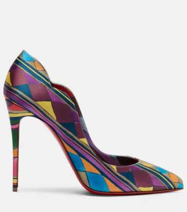 Christian Louboutin Hot Chick satin pumps | Thumbnail 4 Christian Louboutin Hot Chick satin pumps | Thumbnail 4