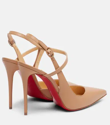 Christian Louboutin Jenlove 100 leather d'Orsay pumps | Thumbnail 4