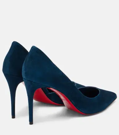 Christian Louboutin Iriza 85 suede d'Orsay pumps | Thumbnail 4 Christian Louboutin Iriza 85 suede d'Orsay pumps | Thumbnail 4