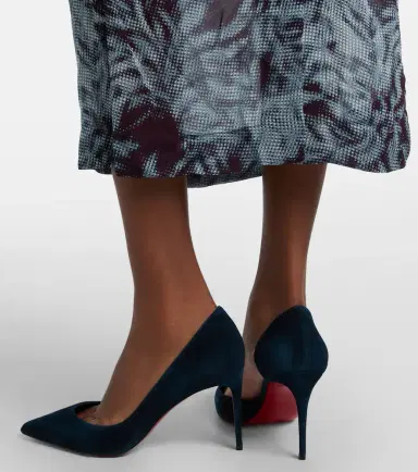 Christian Louboutin Iriza 85 suede d'Orsay pumps | Thumbnail 6 Christian Louboutin Iriza 85 suede d'Orsay pumps | Thumbnail 6