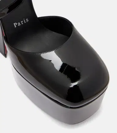 Christian Louboutin Aquadorcet patent leather platform pumps | Thumbnail 2