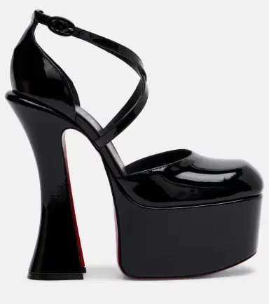 Christian Louboutin Aquadorcet patent leather platform pumps | Thumbnail 4