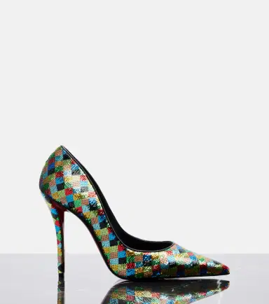 Christian Louboutin Miss Z sequined pumps | Thumbnail 3 Christian Louboutin Miss Z sequined pumps | Thumbnail 3
