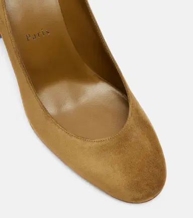 Christian Louboutin Miss Sab 85 suede pumps | Thumbnail 3