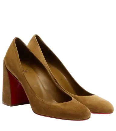 Christian Louboutin Miss Sab 85 suede pumps | Thumbnail 1