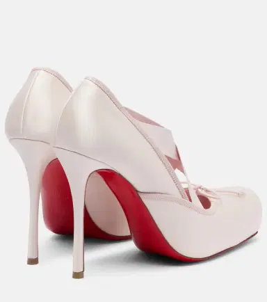 Christian Louboutin Cassiastic 100 crêpe satin pumps | Thumbnail 3 Christian Louboutin Cassiastic 100 crêpe satin pumps | Thumbnail 3