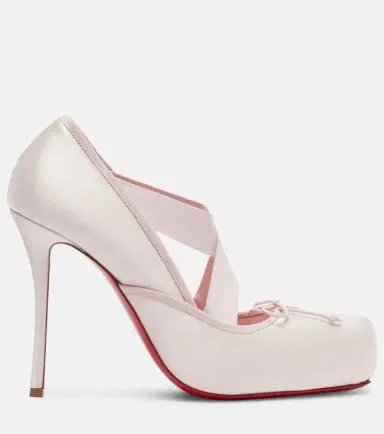 Christian Louboutin Cassiastic 100 crêpe satin pumps | Thumbnail 4 Christian Louboutin Cassiastic 100 crêpe satin pumps | Thumbnail 4