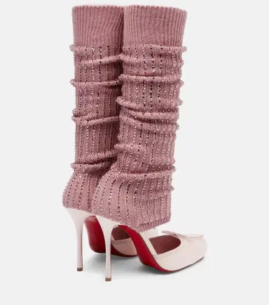 Christian Louboutin Cassia 100 satin pumps | Thumbnail 2