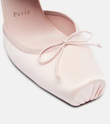 Christian Louboutin Cassia 100 satin pumps | Thumbnail 4