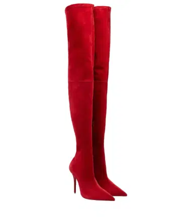 Christian Louboutin Miss Z 100 suede over-the-knee boots | Thumbnail 1