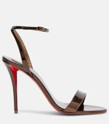 Christian Louboutin Miss Z 100 mirrored leather sandals | Thumbnail 3