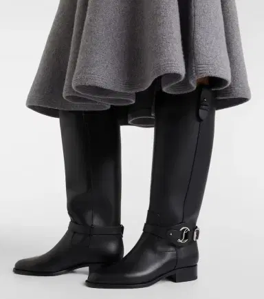 Christian Louboutin Dianouchette leather biker boots | Thumbnail 6