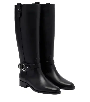 Christian Louboutin Dianouchette leather biker boots | Thumbnail 1