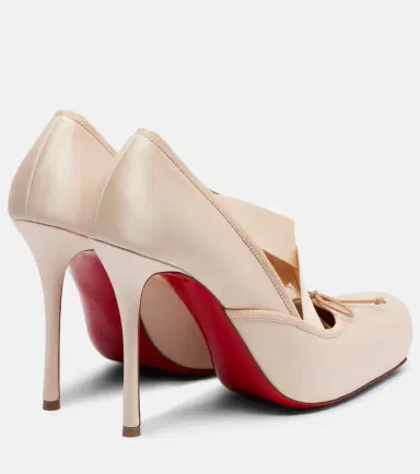 Christian Louboutin Cassiasticina satin pumps | Thumbnail 3