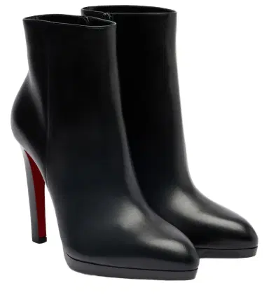 Christian Louboutin Fannylove 120 leather ankle boots | Thumbnail 1