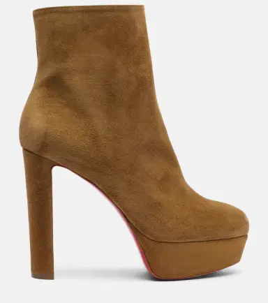 Christian Louboutin Loo Booty 130 suede platform ankle boots | Thumbnail 2