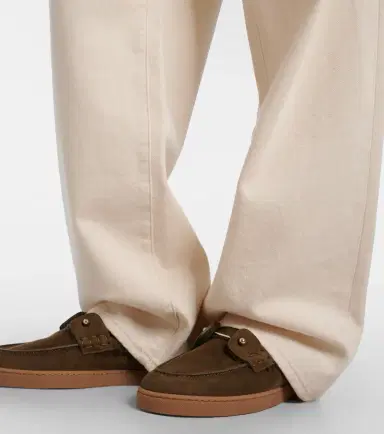Christian Louboutin Chambeliboat suede slip-on shoes | Thumbnail 6 Christian Louboutin Chambeliboat suede slip-on shoes | Thumbnail 6