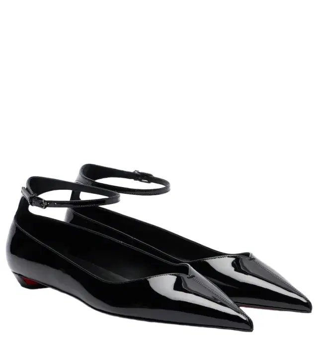 Christian Louboutin Erozeena patent leather ballet flats