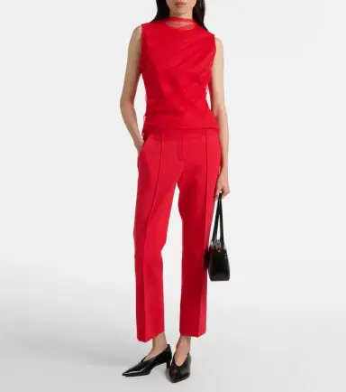 Dorothee Schumacher Draped tulle top | Thumbnail 5