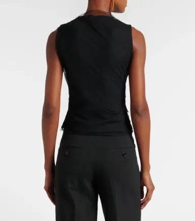 Dorothee Schumacher Draped tulle top | Thumbnail 2