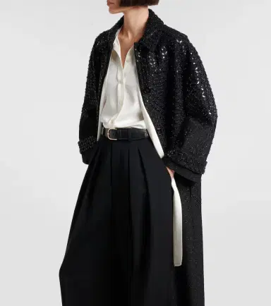 Dorothee Schumacher Sparkling Emotions sequined coat | Thumbnail 2