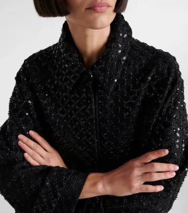 Dorothee Schumacher Sparkling Emotions sequined coat | Thumbnail 7