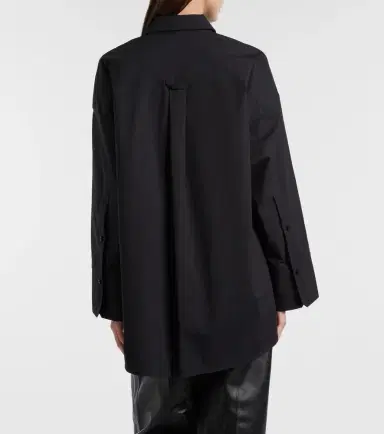 Dorothee Schumacher Floral-appliqué oversized cotton-blend shirt | Thumbnail 3 Dorothee Schumacher Floral-appliqué oversized cotton-blend shirt | Thumbnail 3