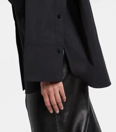 Dorothee Schumacher Floral-appliqué oversized cotton-blend shirt | Thumbnail 5 Dorothee Schumacher Floral-appliqué oversized cotton-blend shirt | Thumbnail 5