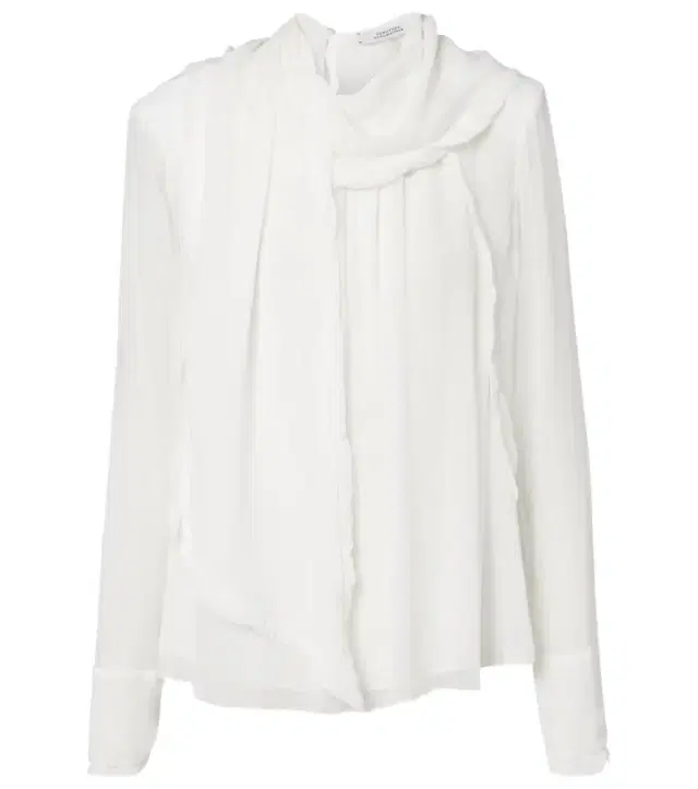 Dorothee Schumacher Sheer Twist georgette blouse