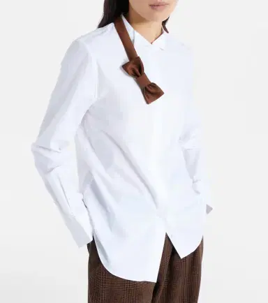 Dorothee Schumacher Pure Power cotton-blend poplin shirt | Thumbnail 6