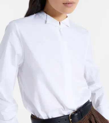 Dorothee Schumacher Pure Power cotton-blend poplin shirt | Thumbnail 7
