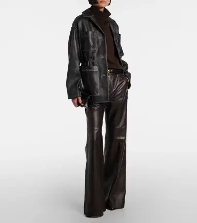 Dorothee Schumacher Sleek Statement leather jacket | Thumbnail 3