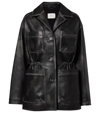 Dorothee Schumacher Sleek Statement leather jacket | Thumbnail 1