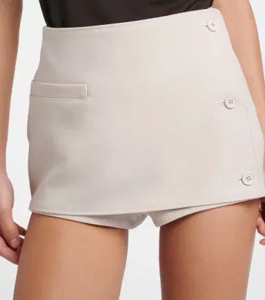 Courrèges Courrèges Logo skort | Thumbnail 2