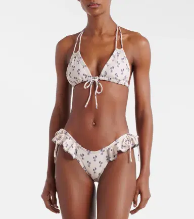 Montce Cynthia floral ruffled bikini bottoms | Thumbnail 2