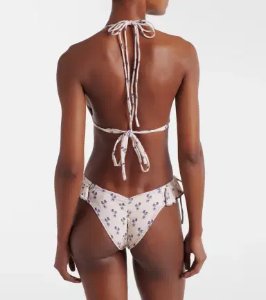 Montce Cynthia floral ruffled bikini bottoms | Thumbnail 4