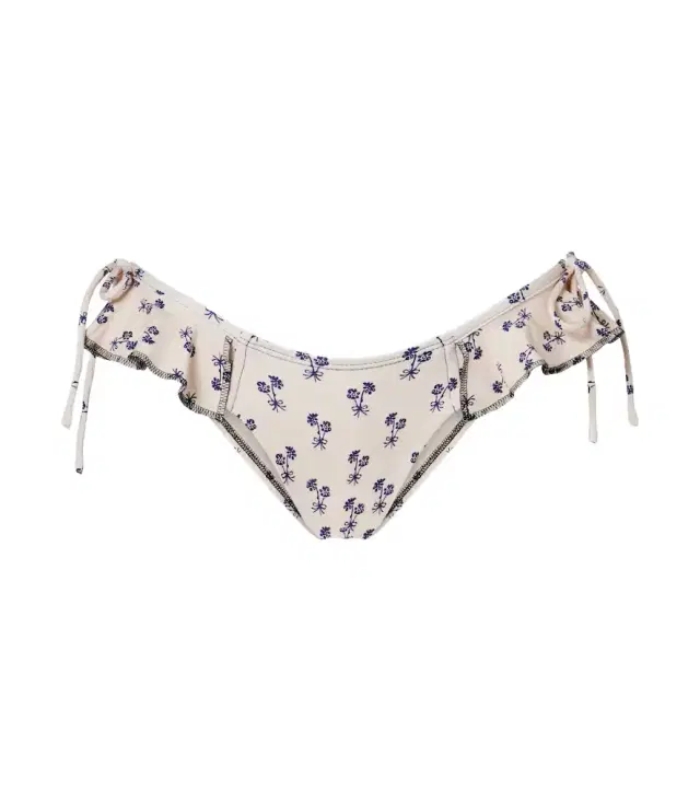 Cynthia floral ruffled bikini bottoms