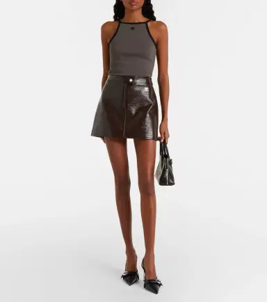 Courrèges Courrèges Logo cotton tank top | Thumbnail 2