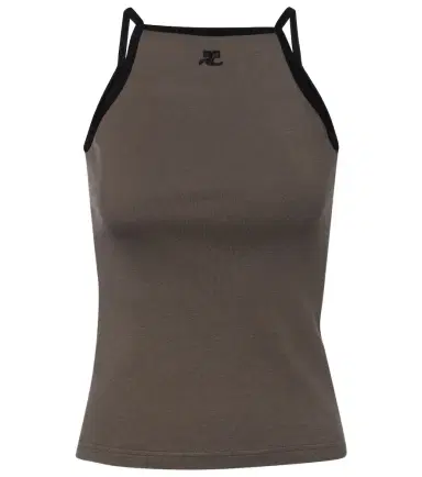 Courrèges Courrèges Logo cotton tank top | Thumbnail 1