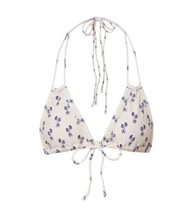 Cynthia floral bikini top