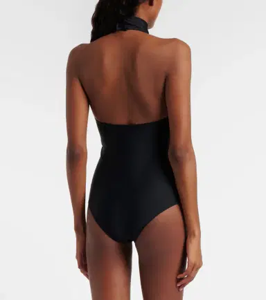 Courrèges Courrèges Buckle-detail crepé bodysuit | Thumbnail 6