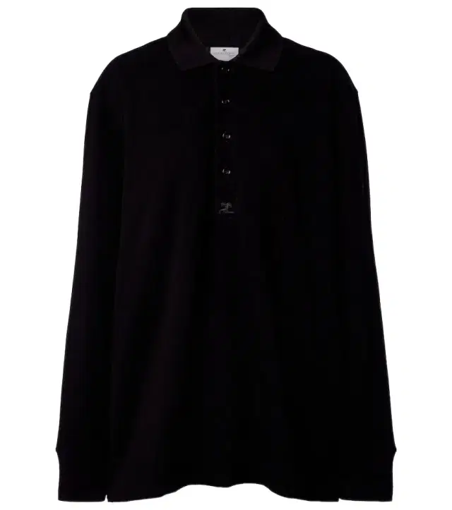 Courreges Courrèges Cotton jersey polo sweater