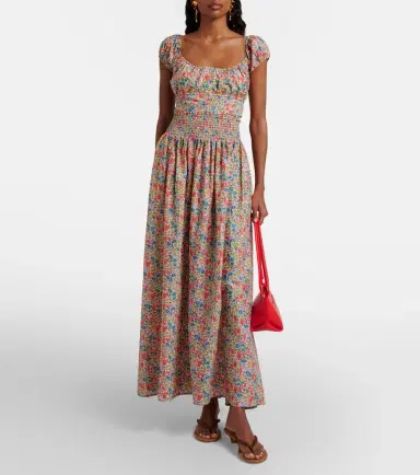 Montce Millie floral cotton maxi skirt | Thumbnail 5