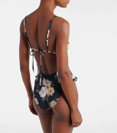 Montce Liz floral ruffled swimsuit | Thumbnail 3