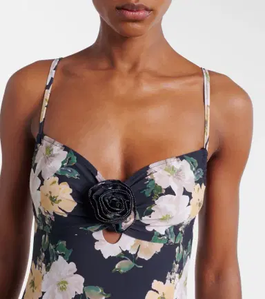 Montce Liz floral ruffled swimsuit | Thumbnail 5