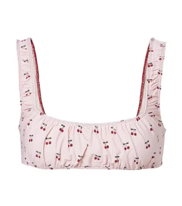 Montce Zoe printed bikini top