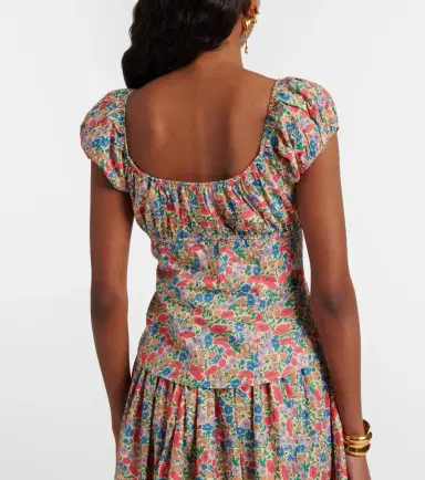 Montce Millie floral cotton top | Thumbnail 4