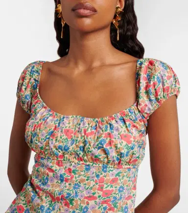 Montce Millie floral cotton top | Thumbnail 6
