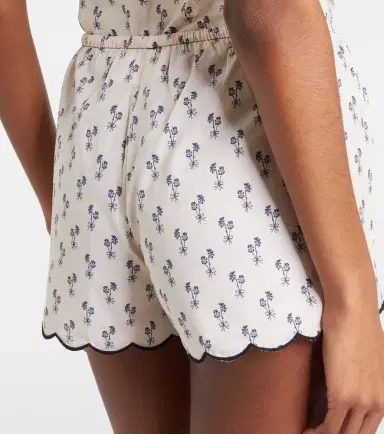 Montce Cynthia floral scalloped cotton shorts | Thumbnail 3