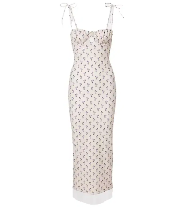 Montce Cynthia floral midi dress